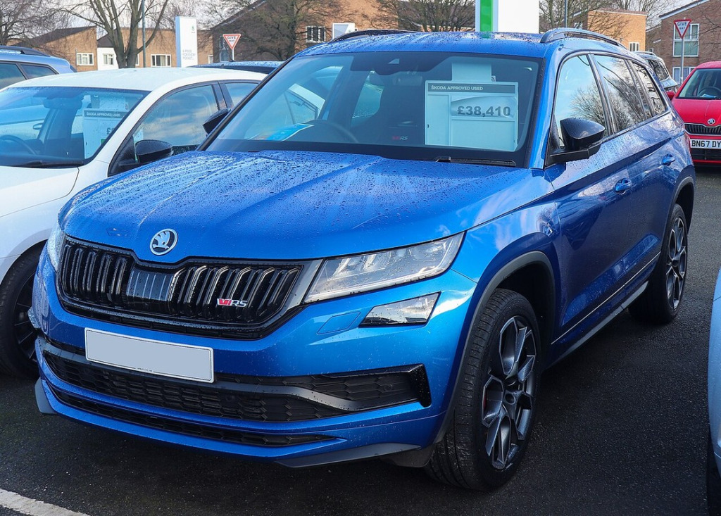 Felgi do usportowionego SUV-a Škoda Kodiaq vRS (2.0 BiTDI 240 KM oraz 2.0 TSI 245 KM 4x4) – rozstaw 5x112, tarcze 340 mm i felgi 20 cali