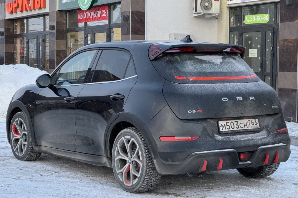 Felgi do ORA 03 GT – sportowa stylizacja, czerwone akcenty i wskaźnik X-Factor