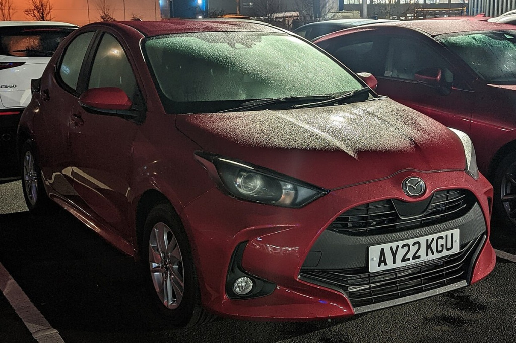 Felgi do Mazda 2 Hybrid (od 2022) – platforma TNGA-B, uwaga: rozstaw 5x100 i nakrętki M12x1.5