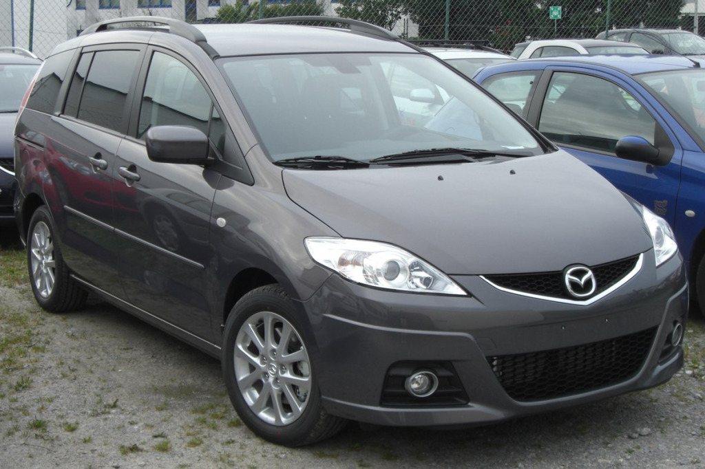Felgi do Mazda 5 (CW & CR, 2005–2015) – rodzinny minivan 7-osobowy, rozstaw 5x114.3 i koła 15–17"