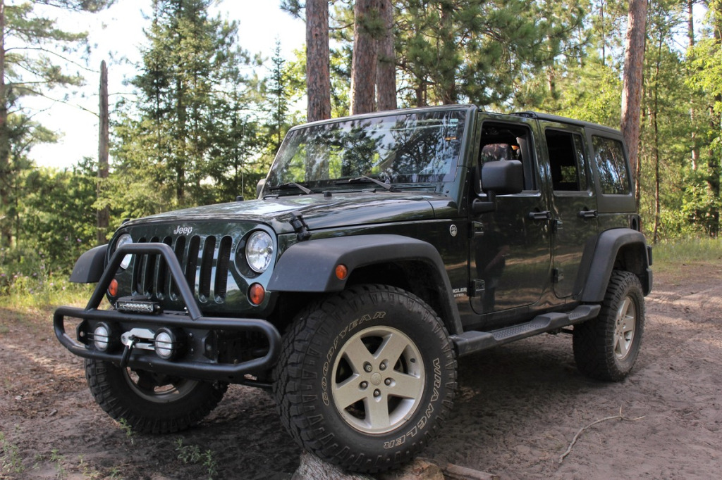 Felgi do Jeep Wrangler JK (2007–2018) – szpilki calowe 1/2"-20 UNF (130 Nm), rozstaw 5x127, koła 16–20"