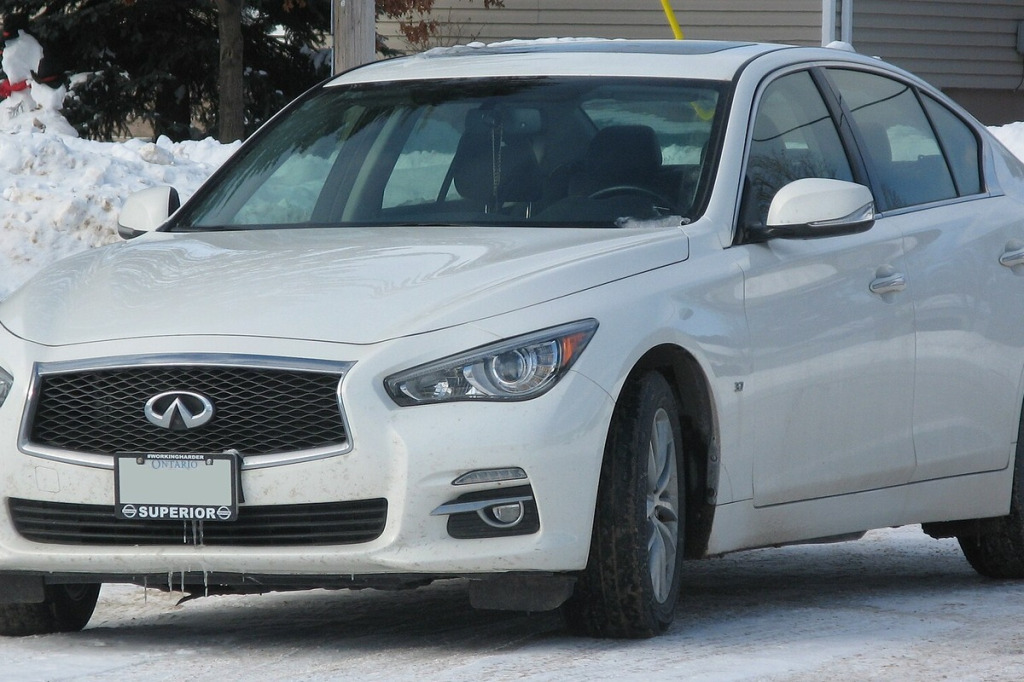 Felgi do Infiniti Q50 od 2013 V37 – sportowy sedan, koła 17–19', tarcze Akebono