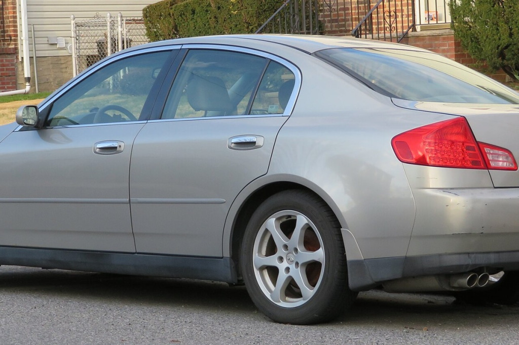 Felgi do Infiniti G35 Sedan 2002–2006 V35 – klasyk RWD, rozstaw 5x114.3 koła 17–18'