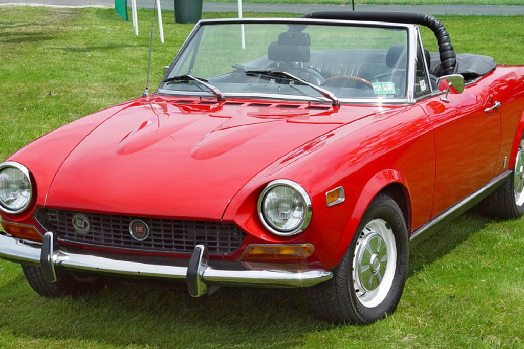 Felgi do Fiat 124 Spider – roadster na bazie MX-5 ND, rozstaw 4x100, otwór CB 54.1 mm