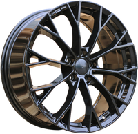 R17x7 5X112 ET 45 57.1 B5801 (IN5499) Black Polished (MB) VW (K7)