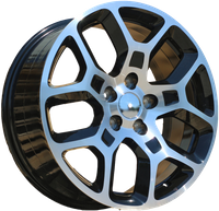R17x7.5 5X110 ET 32 65.1 L1664 Black (BL) ALFA (D1+R)