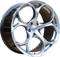 R17x7.5 5X110 ET 32 65.1 L1664 Black (BL) ALFA (D1+R)