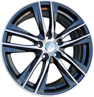 R17x7.5 5X112 ET 45 57.1 B5474 Black Polished (MB) SEAT (L6)