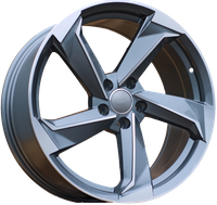 R17x7.5  5X112  ET  45  66.5  B5185  Grey Polished (MG)  AUD  (L5+K2)