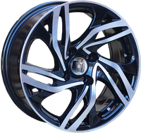 R16x7 4X108 ET 25 65.1 BK607 Black Polished (MB) CITRO (R)