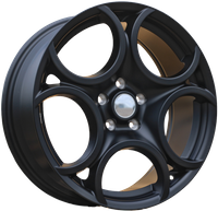 R17x7.5 5X110 ET 32 65.1 L1664 Black (BL) ALFA (D1+R)