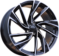 R17x7  5X112  ET  45  57.1  B5801  (IN5499)  Black Polished (MB)  VW  (K7)