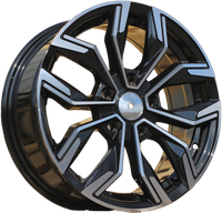 R16x6.5  5X114.3  ET  41  66.1  B1518  Black Polished (MB)  RENAU  (R)