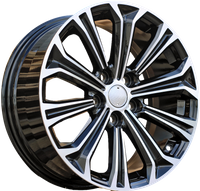 R17x7  5X100  ET  40  54.1  B5463  (IN5501)  Black Polished (MB)  TOYOT  (K7)