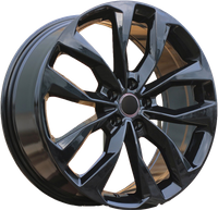 R17x8  5X108  ET  42  67.1  B1058  Black (BL)  RACIN  (R)  (LEFT SIDE (Style Vossen))