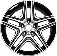 R16x7.5  5X112  ET  38  66.6  BK206  Black Polished (MB)  MER  (L4)