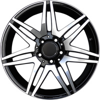 R17x8  5X112  ET  40  66.6  BK443  Black Polished (MB)  MER  (R)