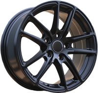 R16x7 5X100 ET 40 57.1 BK713 Black Polished (MB) VW (D1)