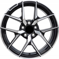 R17x8  5X112  ET  40  66.6  XE137  Black Polished (MB)  MER  (R)