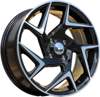 R17x7  4X108  ET  40  63.3  XE172  (LU1584)  Black Polished (MB)  FORD  (R)  ((AKC 70 Eur))