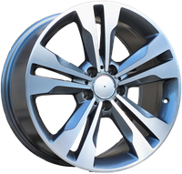 R17x7.5  5X112  ET  45  66.6  B1048  Grey Polished (MG)  MER  (R)