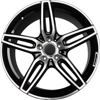 R17x7.5  5X112  ET  45  66.6  B5434  Black Polished (MB)  MER  (D4)