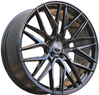 R17x8  5X112  ET  38  66.5  HX036  (A5581)  Black (BL)  HAXER  (P2+P)