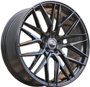 R17x8  5X112  ET  38  66.5  HX036  (A5581)  Black (BL)  HAXER  (P2+P)