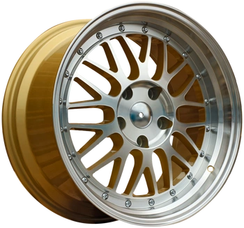 4x felgi złote 17" do BMW seria 3 E46 E93 5 E60 7 E67