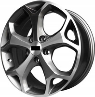 R17x7.5  5X108  ET  50  63.4  BK386  Grey Polished (MG)  FORD  (R)