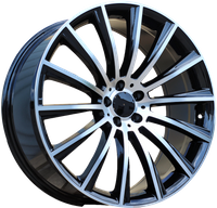 R17x7.5  5X112  ET  52.5  66.6  B1048  (FE122)  Black Polished (MB)  MER  (P2)