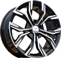 R16x6.5  4X100  ET  37  60.1  B5920  Black Polished (MB)  RENAU  (D3)