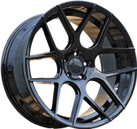 R17x8  5X112  ET  35  66.6  SSA03  (HX022)  Black (BL)  HAXER