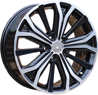 R17x7  5X108  ET  46  65.1  BK591  Black Polished (MB)  PEUG  (R)